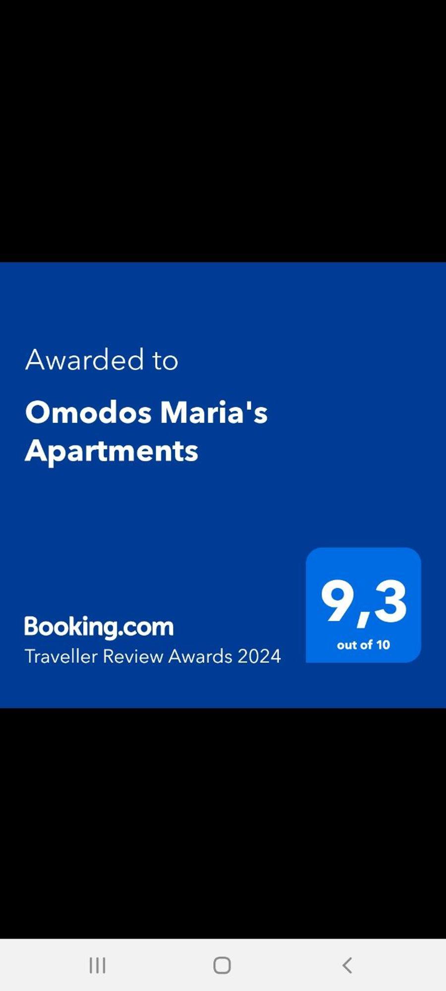 Omodos Maria'S Apartments Zewnętrze zdjęcie